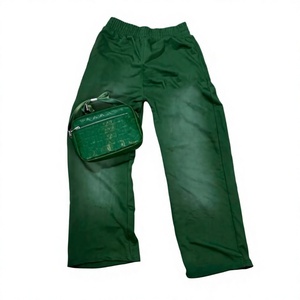 Pantalones Deportivos Casuales Unisex al por Mayor, Estilo Baggy, Lavado Desgastado por el Sol, Secado Rápido, Ligeros, con 2 Bolsillos, Ecológicos y Transpirables para Hombre - Product Image 2