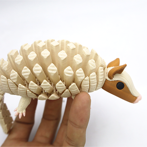 3Dプリントされた流行のアルマジロ置物クリエイティブ動物共同移動可能な手工芸品装飾品とおもちゃ動物愛好家のためのギフト - Product Image 5