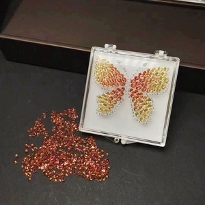Nouveauté : Saphir <span class=keywords><strong>Jaune</strong></span> Naturel Brillant Taillé en <span class=keywords><strong>Poire</strong></span> pour Bijoux Haut de Gamme 0,9-5 mm - Product Image 6