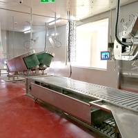 Chaîne d'abattage pour boîtier de mouton, équipement d'abattoir à chèvre, livraison gratuite