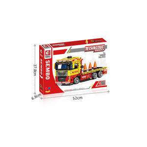 Sembo Block 785 PCS Brick Building Set Véhicule de sauvetage Grands blocs de construction pour enfants Blocs d'assemblage Briques Jouets Modèle - Product Image 6