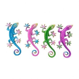 Figuras de Resina de Animales Macaron, Adorno de Lagarto Animado en 3D, Personalizado, Multicolor, para Figuras de Resina Estilo Art Deco - Product Image 2