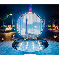 Pantalla LED Esférica Colgante Lecede, Esfera Flexible Personalizada, Fabricante de Pantallas LED en Forma de Globo con Diámetro Personalizado