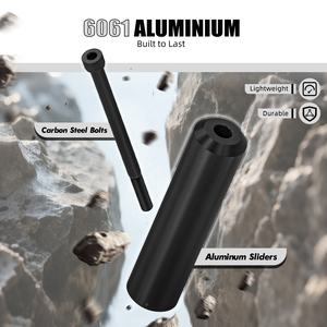 NICECNC - Protectores de Amortiguador Superior para Harley <span class=keywords><strong>Sportster</strong></span> 883 Low XL883L <span class=keywords><strong>1200</strong></span> Low XL1200L Iron 883 XL883N <span class=keywords><strong>1200</strong></span> XL1200NS - Product Image 3