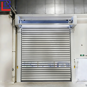 Fabricante de alta velocidad en espiral Turbo Roller Shutter Door Security para Factor Warehouse - Product Image 1