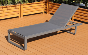 Chaise longue de <span class=keywords><strong>jardin</strong></span> en métal pour l'extérieur, lit de repos en aluminium, chaise de plage, <span class=keywords><strong>transat</strong></span> - Product Image 6