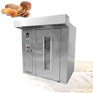 ORME Horno De Pan Rotativo Bakery Industrial 64 Bandejas Equipment 32 Tray Rotary Bread Oven Bread Machine