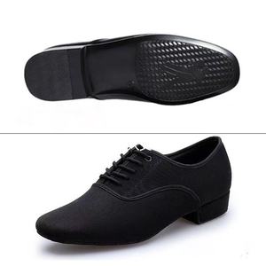 Scarpe Professionali da <span class=keywords><strong>Ballo</strong></span> Latino con Suola in Gomma, Scarpe da Jazz in Tessuto Oxford per Danza da Sala - Product Image 6