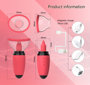 2024 Newest G Spot Vibrator Fitness Massager Licking Tongue Fast Orgasmic Clitoral <strong>Strong</strong> Sucking Vibrator <strong>Masturbator</strong> - Product Image 5