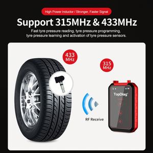 PS001 <b>Tpms</b> Sensor Universal Tire Pressure Monitoring System Status OBD Data Upload Programming Tool 1 Year /WiFi for - Product Image 3