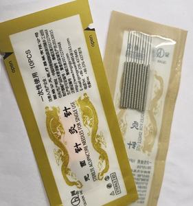 500 pezzi per scatola monouso Sterile a mano Sujok aghi corti per il viso agopuntura - Product Image 2