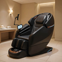 Fauteuil de massage électrique de luxe pour la maison, robotique SL, corps entier, automatique, multifonctionnel, avec commande vocale IA, zéro gravité