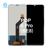 Panneau d'affichage LCD Écran tactile LCD et écran de téléphone portable numériseur pour Pop 6 Pro