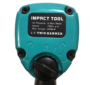 TY53600L 1/2 pulg. Llave de Impacto Neumática Compuesta con Torque de 2 Pulgadas Regulador de Velocidad Anvil con Dial de Avance y Retroceso - Product Image 5