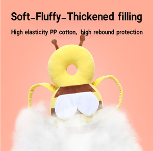 Casco de Seguridad de Algodón para Bebé, Éxito de Ventas, Transpirable, Protector de Cabeza Anticaídas para Hermanos Menores - Product Image 4