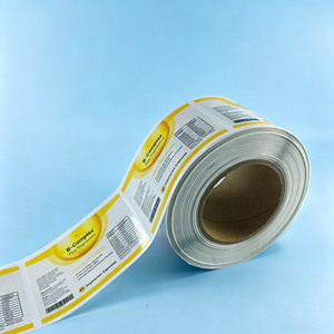 Adesivi Trasparenti Personalizzati, Etichette in PET Impermeabili, Etichette Ecologiche con Logo per Imballaggio di Bottiglie e Alimenti - Product Image 4