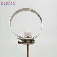 Capteur de température à pince thermocouple durable OEM/ODM, fixation sur tuyau en plastique, câble de raccordement, pour surface latérale de pipeline, ISO9001, directement de l'usine