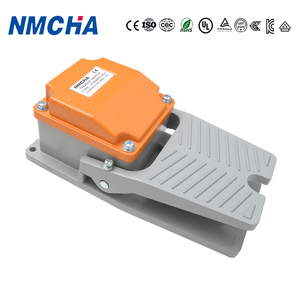 FS-402 Serie <span class=keywords><strong>TFS</strong></span> Interruptor de pedal de motor para máquina CNC con rearme automático, construcción metálica, interruptor de pie con clasificación IP65 10A/250V para - Product Image 3