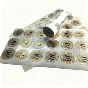 Autocollants en papier enduits imperméables personnalisés, <span class=keywords><strong>lettres</strong></span> légèrement en relief, numéros pour l'emballage <span class=keywords><strong>de</strong></span> collations, sandwichs, pizzas, sucre, aliments - Product Image 3