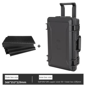 DF 49L 25L Maleta de Transporte Pequeña y Portátil para Equipo de Entrenamiento y Ejercicio, Caja de Seguridad, Maleta con Ruedas para Viajes al Aire Libre - Product Image 4