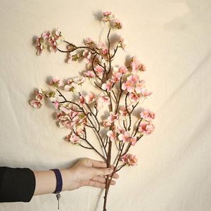 Decoraciones para Fiestas, Árbol de Cerezo Rosa, Tallos Largos, Florero Alto, Flores Artificiales de Flor de Ciruelo para Bodas y Hogar - Product Image 5