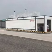 Station de ravitaillement en GNC mobile télécommandée pour un fonctionnement sans pilote