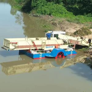 سعة 3500m 2/H 70kw قارب عائم على شكل عشب/عشب/طحلب البط للبحيرة مع سلسلة غير قابلة للصدأ - Product Image 2