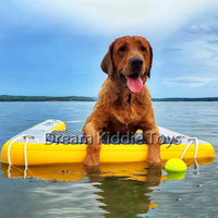 Rampe flottante gonflable durable pour chien pour quai de natation pour chiens rampe d'escalier pour chien portable Pat gonflable