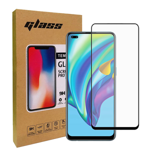 Venta al por mayor y 2.5d de protector completa del teléfono celular temperamento vidrio templado para <span class=keywords><strong>OPPO</strong></span> <span class=keywords><strong>Reno4</strong></span> lite - Product Image 1