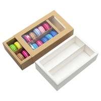 Macaron Verpackungs box Geschenk box Beliebige Struktur Kunden spezifische Schokoladen box