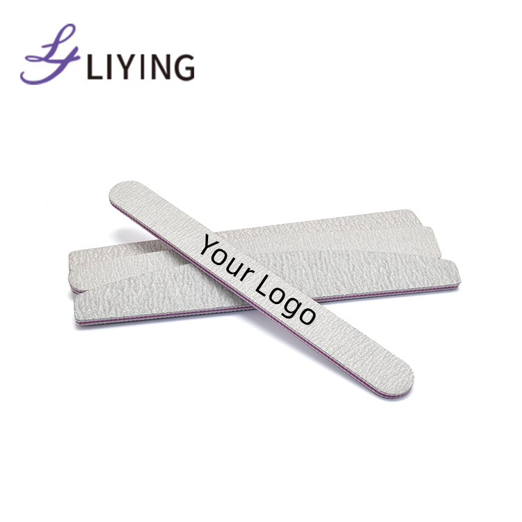 Lyder Wholesale Nail Tools Professional Nail File 80/80 Salon Art Custom LOGO Good Quality Straight Sanding 80 File for Women
