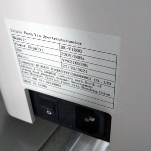 <strong>BIOBASE</strong> UV/Vis <strong>Spectrophotometer</strong> <strong>BK</strong>-<strong>V1000</strong> LCD Screen 325-1000nm Single Beam Uv-vis <strong>Spectrophotometer</strong> for Lab - Product Image 3