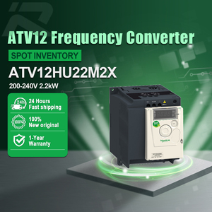 Nuevo variador de velocidad original ATV12HU22M2X Altivar 12 200-240V 2.2kW Convertidor de frecuencia monofásico con disipador de calor ATV12HU22M2X - Product Image 1