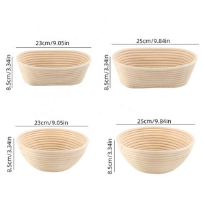 Cestino per <span class=keywords><strong>Lievitazione</strong></span> del <span class=keywords><strong>Pane</strong></span> in Rattan, Cesto Vietnamita per <span class=keywords><strong>Lievitazione</strong></span> del <span class=keywords><strong>Pane</strong></span> per Cucina - Product Image 2