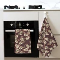 Serviette en tissu gaufré, polyester et nylon, absorbante, séchage rapide, résistante à l'huile, réutilisable, chiffon de nettoyage pour la vaisselle, impression personnalisée, serviette de cuisine