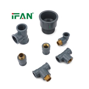 IFAN OEM Raccord de tuyauterie PVC de haute qualité, réducteur à douille NBR, connecteur en plastique croisé, raccord de plomberie UPVC - Product Image 4