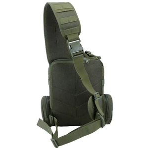 DFB0317 Hiking Outdoor <b>Men</b> Crossbody Bag Chest Bag Single Shoulder Molle Tactical Sling Chest Bag Molle <b>Pouch</b> - Product Image 3