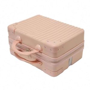 Muestra gratuita, oferta especial, lindas bolsas de maquillaje portátiles de 4 pulgadas, bolsas de viaje, maleta de mano, estuche cosmético de PP - Product Image 1