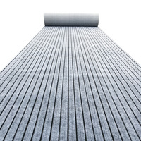 Stripe Roll Carpet, Cuttable Full Paving Runner Rug for Home Hallway Stairs Office Hotel Beauty Salon Commercial Use