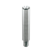 Support de poteau réglable et facile à assembler en acier inoxydable pour balustrade en verre
