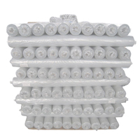 Film de construction en plastique PE 150 microns 10*100 pieds 100% recyclé Rouleau de polyéthylène noir LDPE Feuilles de plastique multi-usages Constructeur