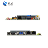Placa Base Industrial Nano ITX Intel N97 N95 DDR4 SATA M.2 VGA HD LVDS con Pantalla 4K, LAN RJ45, Puerto Serie RS232 COM