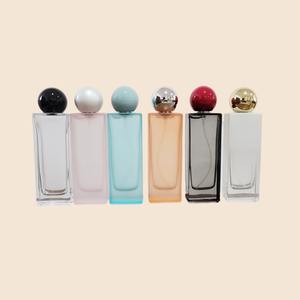 Meilleur Prix Vente Chaude Flacon Vaporisateur de Parfum en Verre Transparent 50ml avec Pompe et Marquage à Chaud - Product Image 1