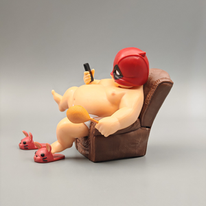 Figurine Fat Marvel: Statue GK tendance potelée, décoration de bureau parfaite et cadeau idéal pour les fans et les collectionneurs. - Product Image 4
