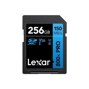 Yüksek Hızlı Lexar SD Kart 800X Pro 32GB 64GB 128GB 256GB Hafıza Kartı Classe 10 3D 4K V30 Video Hızı 150MB/s'ye Kadar Kamera İçin Kart - Product Image 4
