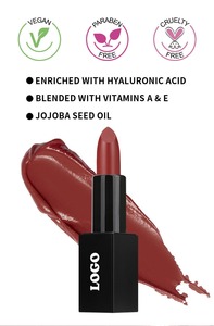 Son lì 3.5g nhãn hiệu riêng, tùy chỉnh, MOQ 100 bộ, trang điểm không dính, màu lâu trôi, chống lem, chống trôi khi hôn - Product Image 6