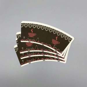 Hot Selling Custom Logo Design Single PE 150GSM to 350GSM <b>Paper</b> <b>Cup</b> Fan Double Coated for Food Use for Noodles and Salads - Product Image 4