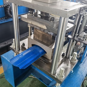 Nhà Máy bán hàng trực tiếp màu thép kim loại chống leo lên <span class=keywords><strong>palisade</strong></span> hàng rào Bảng điều chỉnh lạnh cuộn tạo thành máy - Product Image 3