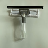 Qingle 3 en 1 vaporisateur d'essuie-glace, raclette de verre, nettoyeur vaporisateur avec lame en caoutchouc