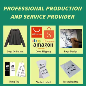 เสื้อฮู้ดสวมหัวผ้าคอตตอน100% มีแบรนด์กำหนดโลโก้ได้เองขนแกะหนาเปิดไหล่ตกไซส์ใหญ่พิเศษ - Product Image 4